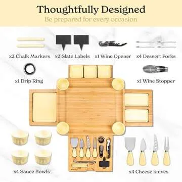 Elegant Charcuterie Board Set for Every Celebration