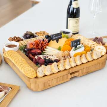 Elegant Charcuterie Board Set for Every Celebration