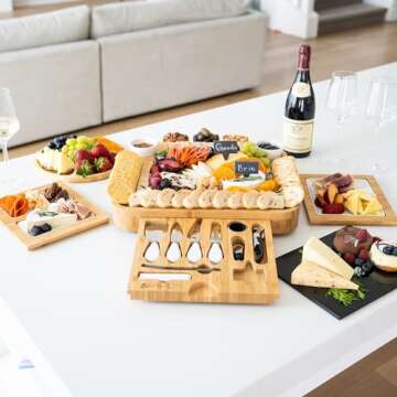 Elegant Charcuterie Board Set for Every Celebration