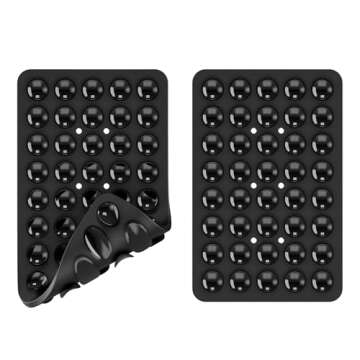 Double Sided Silicone Suction Phone Holder Mount, Silicon Phone Accessory for iPhone and Android, Ha...