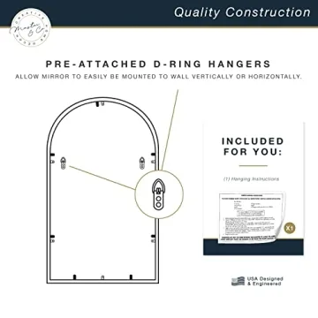 MCS Master & Co. Modern Wall Mirror - Stylish Decor