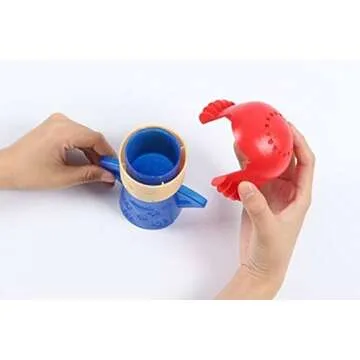 GB Quality Angry Mama Microwave Oven Cleaner Kitchen Gadget Water and Vinegar Cleaning Angry Mom High Temperature Steamer Easy Use Chemical Free Eco Cleans for Home Office