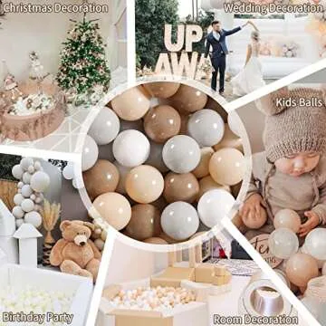 GOGOSO Ball Pit Balls for Toddlers,100pcs 2.15inch Crawl Balls BPA Free Crush Proof Play Balls Soft Plastic Balls for Toddler, Pool Tent Party Favors Summer Water Bath Toy