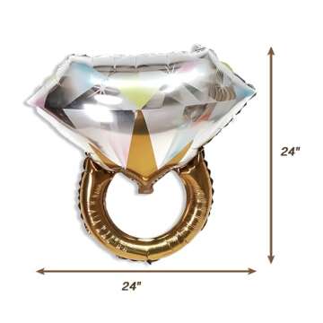 Elegant A Bride in Tini Bit Balloons for Celebrations