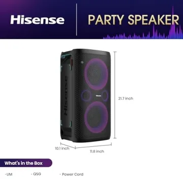 Premium Hisense Wireless Party Speaker with 300W Bass
