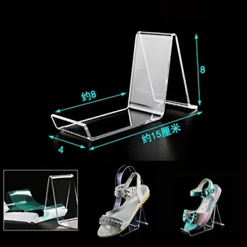 mollensiuer Clear Acrylic Shoe Display Stands for Sale