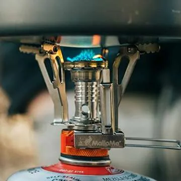 MalloMe Portable Camping Stove for Outdoor Cooking