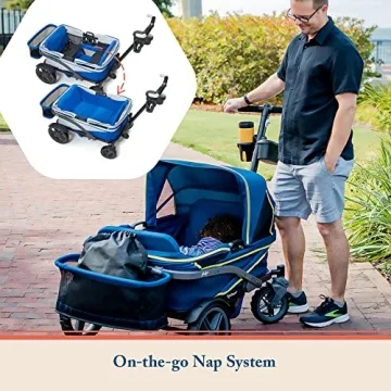 Gladly Family Anthem4 Quad Stroller Wagon for All Terrains