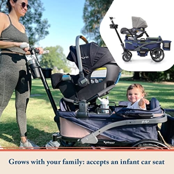 Gladly Family Anthem4 Quad Stroller Wagon for All Terrains