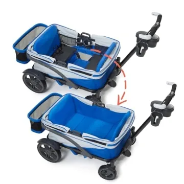 Gladly Family Anthem4 Quad Stroller Wagon for All Terrains