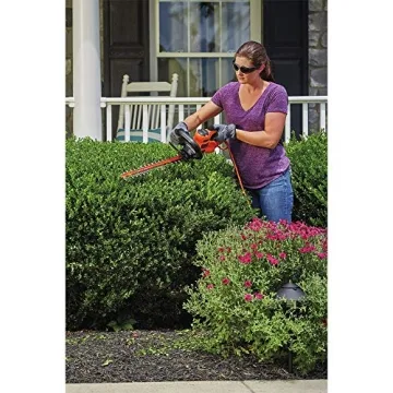 Compact Electric Hedge Trimmer for Effortless Gardening