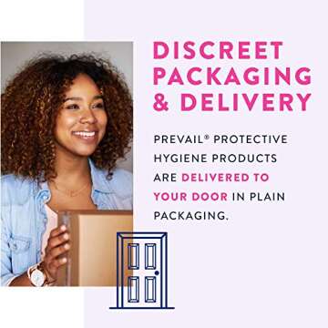 Prevail Proven Incontinence Bladder Pads for Overnight Absorbency