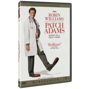 Patch Adams DVD - Heartwarming Comedy-Drama About Healing