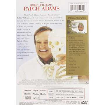 Patch Adams DVD - Uplifting Comedy-Drama for Everyone