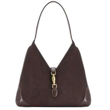 URBAN REVIVO Shoulder Bags for Women Small Trendy Hobo Handbag Y2K Underarm Vintage Purse Brown