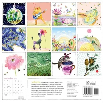 Masha D'yans 2022 Artistic Wall Calendar for All