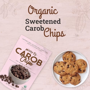 Missy J's Organic Carob Chips - Vegan & Gluten-Free Snack