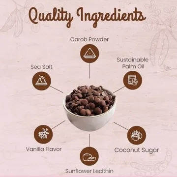 Missy J's Organic Carob Chips - Vegan & Gluten-Free Snack