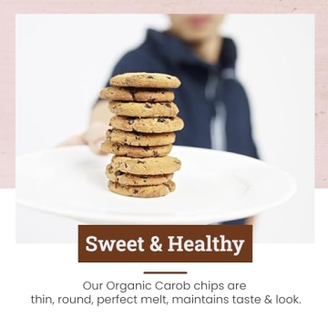 Missy J's Organic Carob Chips - Vegan & Gluten-Free Snack