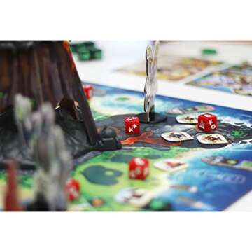 King of Monster Island Cooperative Board Game for Families