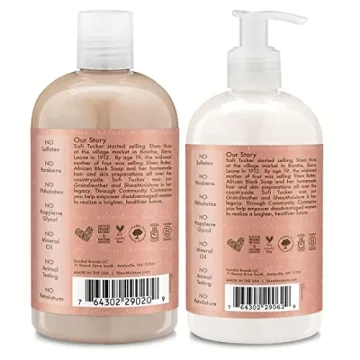 Shea Moisture Curly Hair Shampoo & Conditioner Set, 13 Fl Oz
