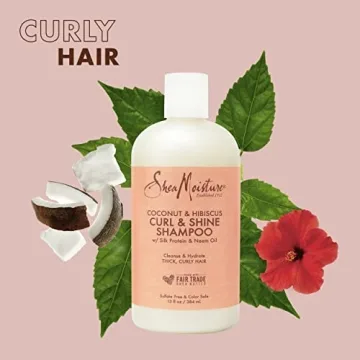 Shea Moisture Curly Hair Shampoo & Conditioner Set, 13 Fl Oz