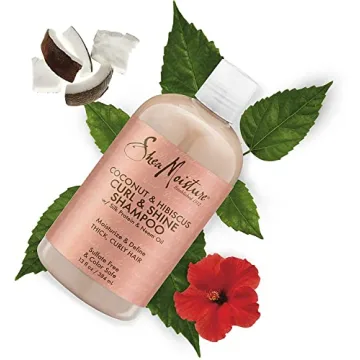 Shea Moisture Curly Hair Shampoo & Conditioner Set, 13 Fl Oz