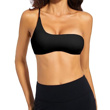 CAKCEATL Stylish One Shoulder Crop Top for Women