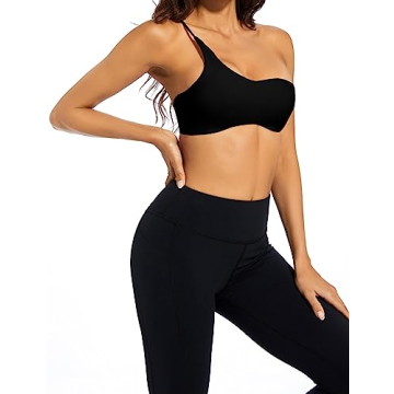 CAKCEATL Stylish One Shoulder Crop Top for Women