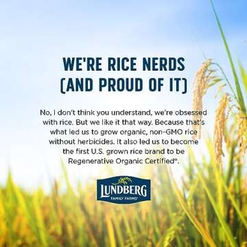 Lundberg Basmati Rice, Organic Long Grain White Rice - Non-Sticky, Fluffy, Nutty, Aromatic Rice, Vegan Food, Healthy Meals, Gluten-Free Rice Grown in California, 64 Oz
