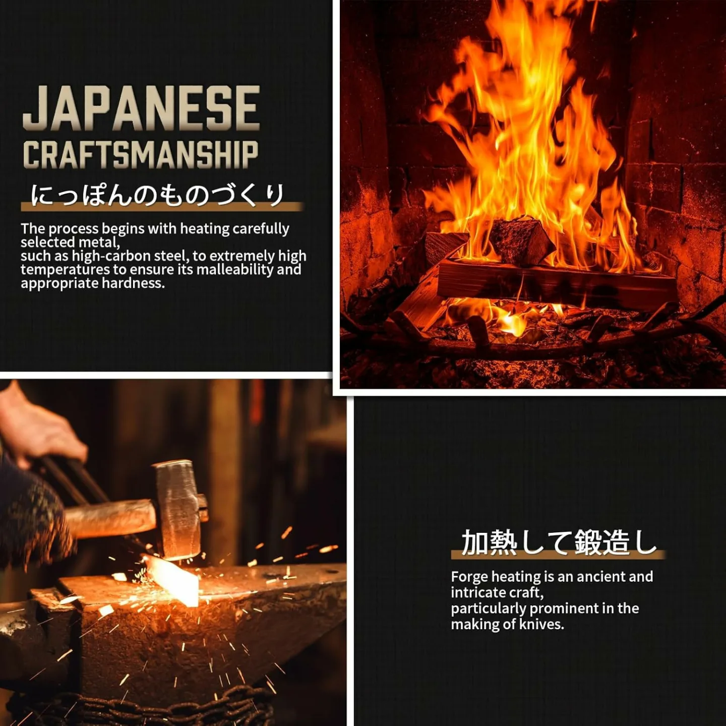 Premium Butcher Knife Set for Kitchen & BBQ