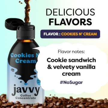 Javy Coffee Concentrate - Cold Brew Coffee, Perfect for Instant Iced Coffee, Cold Brewed Coffee and ...