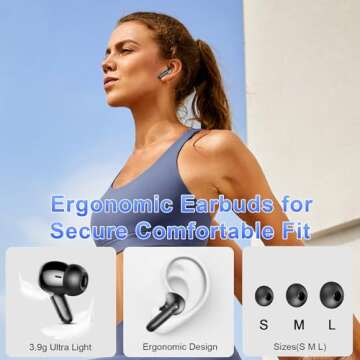 Affordable Wireless Earbuds with Long Battery Life