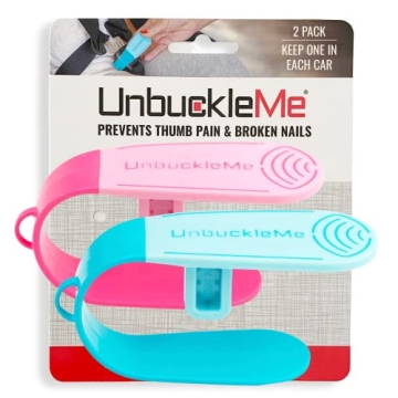 UnbuckleMe Car Seat Buckle Release Tool (As Seen on Shark Tank) - Easy Opener Aid for Arthritis, Lon...