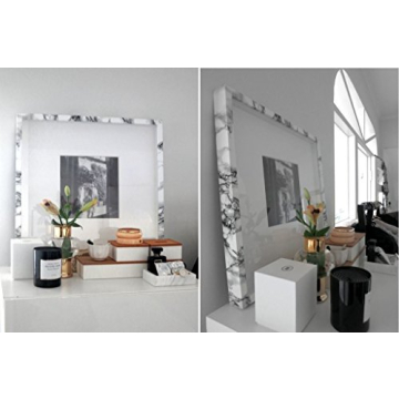 VViViD Architectural White Grey Marble Vinyl Film 16x6.5ft