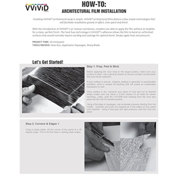 VViViD Architectural White Grey Marble Vinyl Film 16x6.5ft