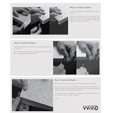 VViViD Architectural White Grey Marble Vinyl Film 16x6.5ft