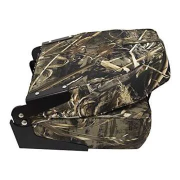 Comfortable Wise Camo High Back Boat Seat for Fishing