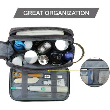 Travel Toiletry Organizer for Efficient Packing