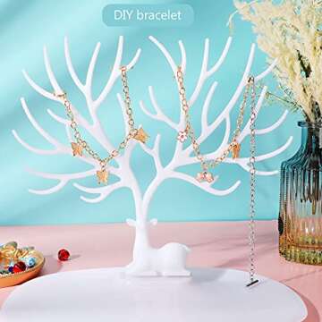 30 Pieces Bracelet Chains with OT Toggle Clasp Link Chains DIY Jewelry Making Round Link Bracelets for Girlfriend Wife Lover Mother(Gold, Silver)