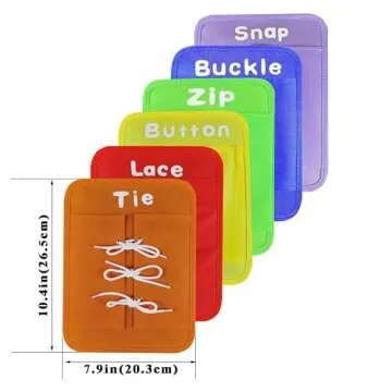 LST LISKTO Dress Learning Boards Preschool Early Educational to Basic Life Skills Dress Learning Boa...