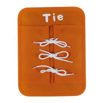 LST LISKTO Dress Learning Boards Preschool Early Educational to Basic Life Skills Dress Learning Boards Learn to Button,Buckle,Zip,Snap,Lace & Tie