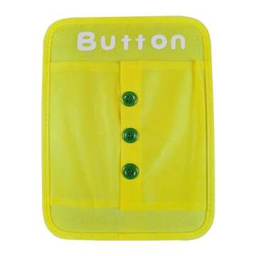 LST LISKTO Dress Learning Boards Preschool Early Educational to Basic Life Skills Dress Learning Boards Learn to Button,Buckle,Zip,Snap,Lace & Tie