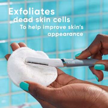 Gillette Venus Dermaplaning Tool, 2 Blade Refills, Face Razors for Women, Eyebrow Razor, Exfoliating Face Razor, Face Razors for Women, Facial Razors for Women Face, Dermaplane Razor for Women Face