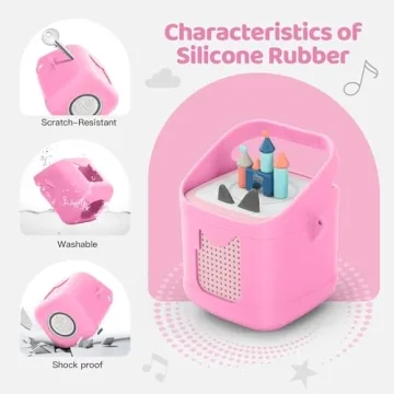 Seracle Shockproof Silicone Case for Toniebox Audio Player