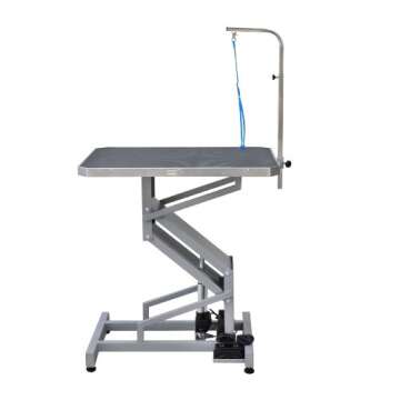 Go Pet Club Grooming Table, Electric Motor Black 23.6 IN