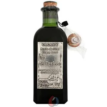 3 bottles x 500ml - Oro del desierto Coupage Organic Extra Virgin Olive Oil By Oliva Oliva Internet