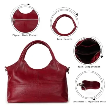 KOGTLA Vegan Leather Handbag for Stylish Women