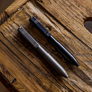 BIG IDEA DESIGN Ti Pocket Pro EDC Pen Titanium Black