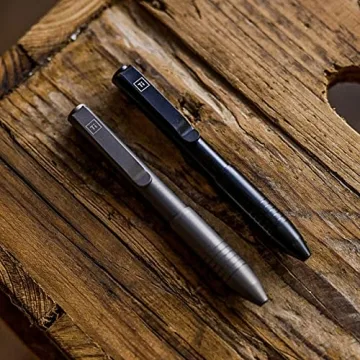 BIG IDEA DESIGN Ti Pocket Pro EDC Pen Titanium Black